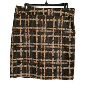 EUC Ann Taylor Plaid Skirt